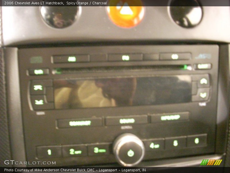 Spicy Orange / Charcoal 2006 Chevrolet Aveo LT Hatchback