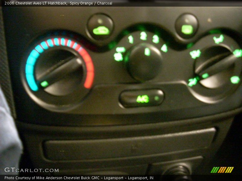 Spicy Orange / Charcoal 2006 Chevrolet Aveo LT Hatchback