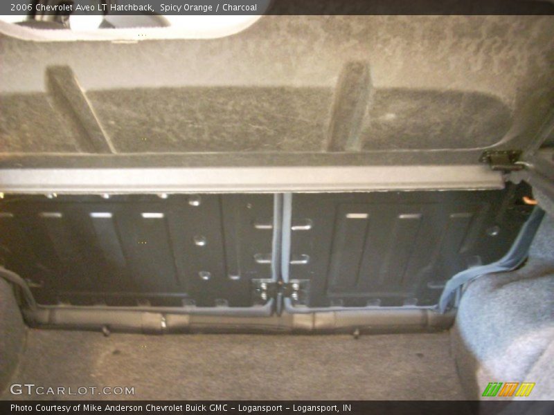 Spicy Orange / Charcoal 2006 Chevrolet Aveo LT Hatchback