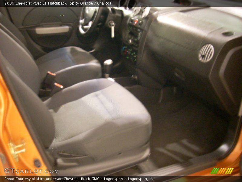 Spicy Orange / Charcoal 2006 Chevrolet Aveo LT Hatchback