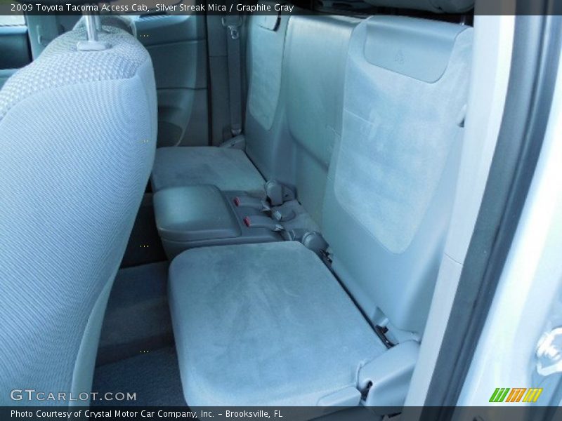 Silver Streak Mica / Graphite Gray 2009 Toyota Tacoma Access Cab