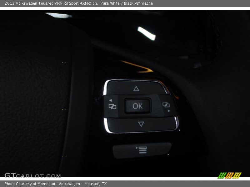 Pure White / Black Anthracite 2013 Volkswagen Touareg VR6 FSI Sport 4XMotion