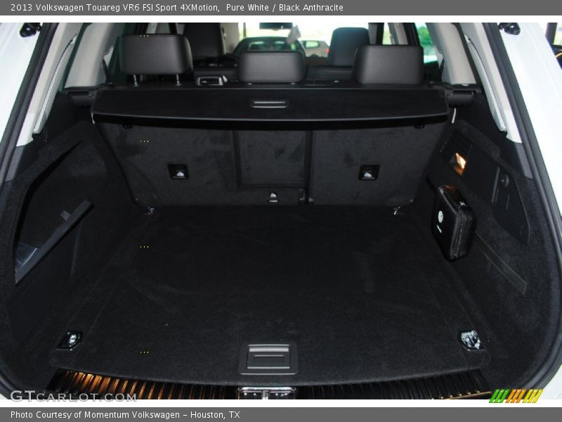 Pure White / Black Anthracite 2013 Volkswagen Touareg VR6 FSI Sport 4XMotion