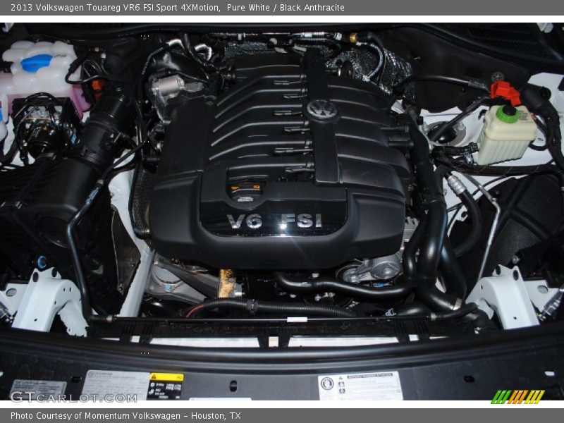 Pure White / Black Anthracite 2013 Volkswagen Touareg VR6 FSI Sport 4XMotion