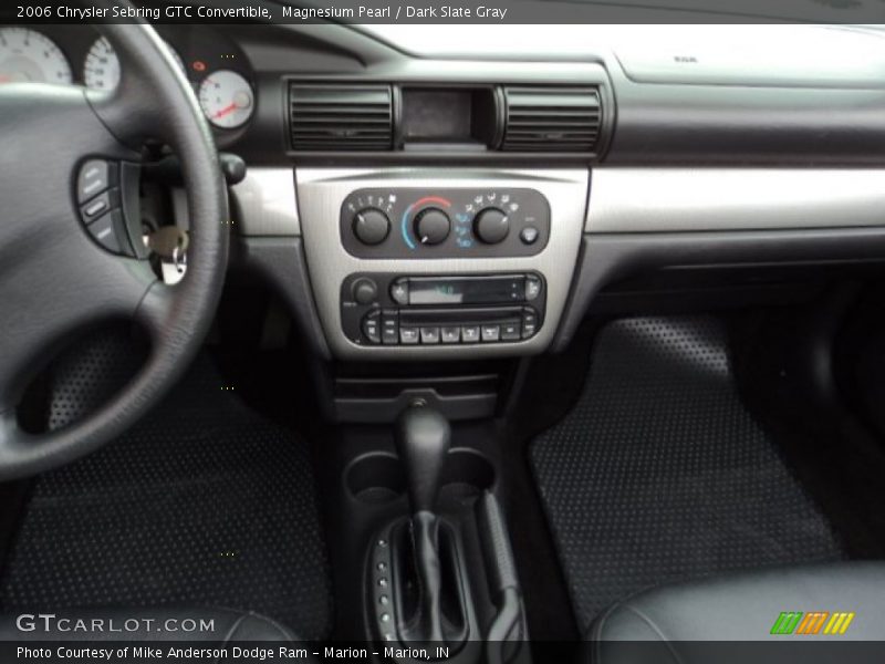 Magnesium Pearl / Dark Slate Gray 2006 Chrysler Sebring GTC Convertible
