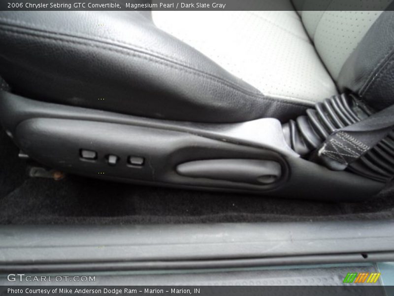 Magnesium Pearl / Dark Slate Gray 2006 Chrysler Sebring GTC Convertible