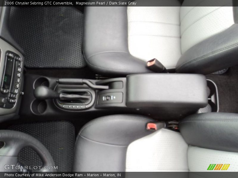 Magnesium Pearl / Dark Slate Gray 2006 Chrysler Sebring GTC Convertible