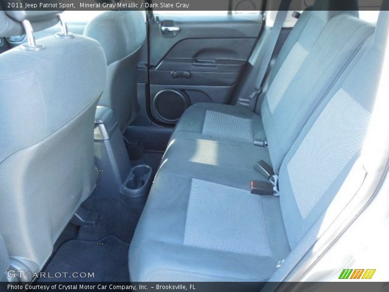 Mineral Gray Metallic / Dark Slate Gray 2011 Jeep Patriot Sport