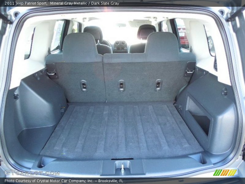 Mineral Gray Metallic / Dark Slate Gray 2011 Jeep Patriot Sport