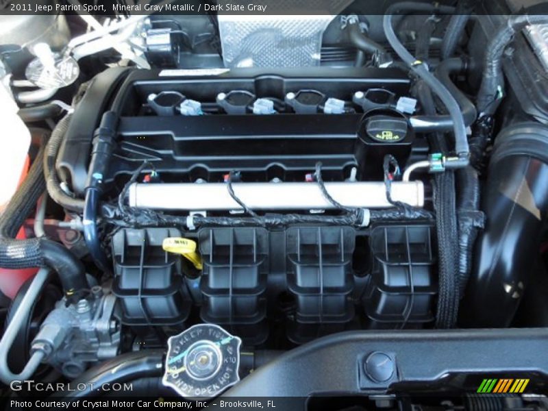 Mineral Gray Metallic / Dark Slate Gray 2011 Jeep Patriot Sport