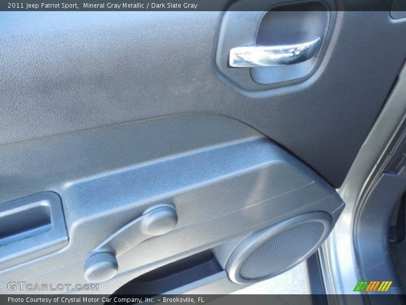Mineral Gray Metallic / Dark Slate Gray 2011 Jeep Patriot Sport