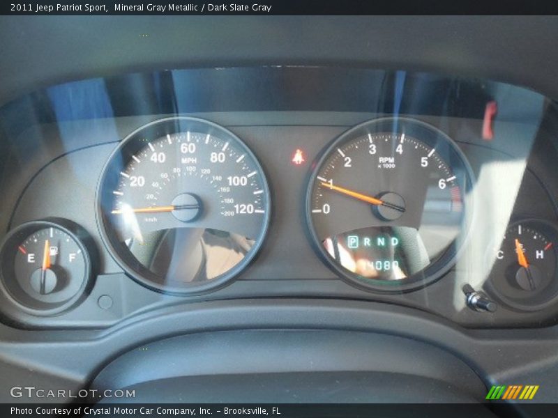 Mineral Gray Metallic / Dark Slate Gray 2011 Jeep Patriot Sport