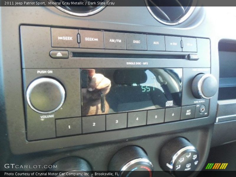 Mineral Gray Metallic / Dark Slate Gray 2011 Jeep Patriot Sport