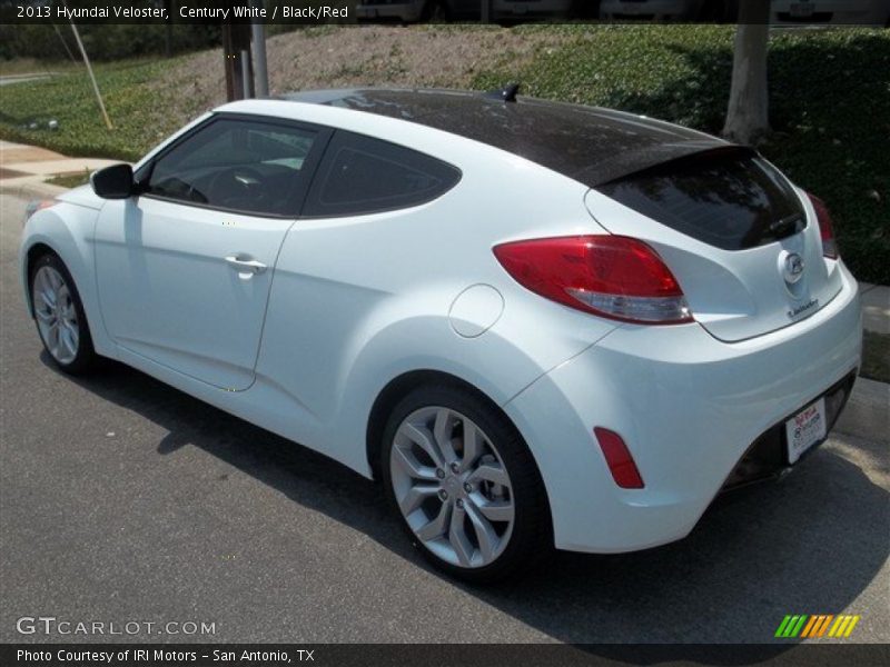 Century White / Black/Red 2013 Hyundai Veloster