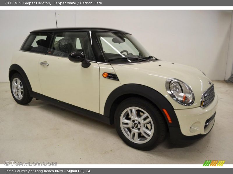 Pepper White / Carbon Black 2013 Mini Cooper Hardtop