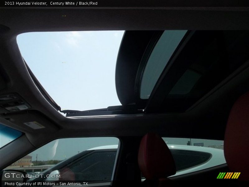 Century White / Black/Red 2013 Hyundai Veloster