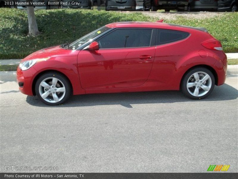 Boston Red / Gray 2013 Hyundai Veloster