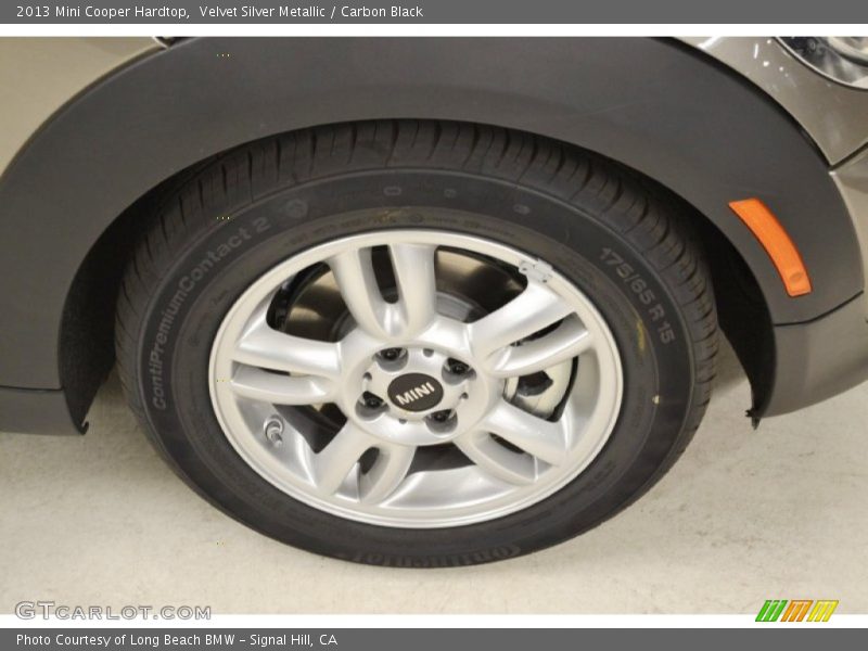 Velvet Silver Metallic / Carbon Black 2013 Mini Cooper Hardtop