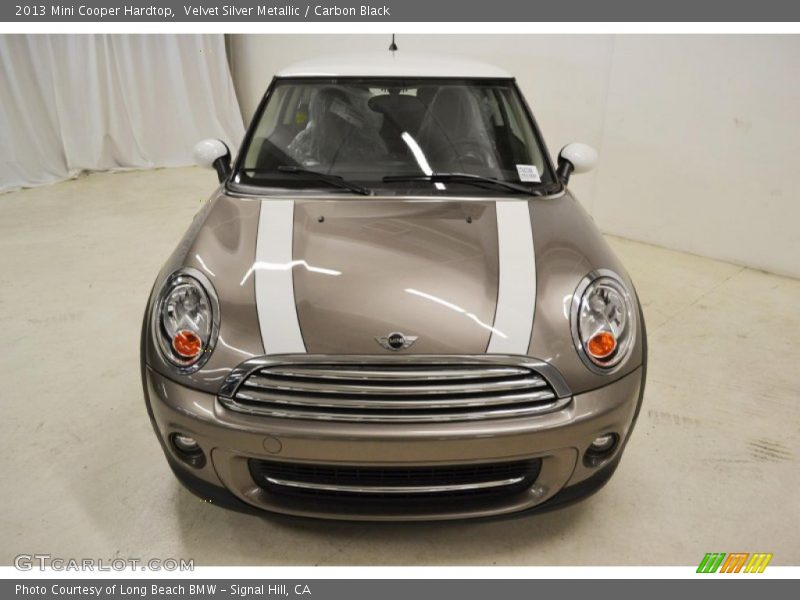 Velvet Silver Metallic / Carbon Black 2013 Mini Cooper Hardtop