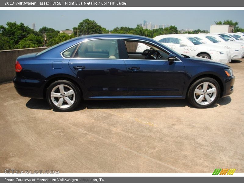 Night Blue Metallic / Cornsilk Beige 2013 Volkswagen Passat TDI SE