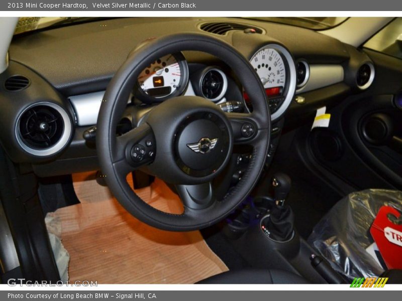 Velvet Silver Metallic / Carbon Black 2013 Mini Cooper Hardtop