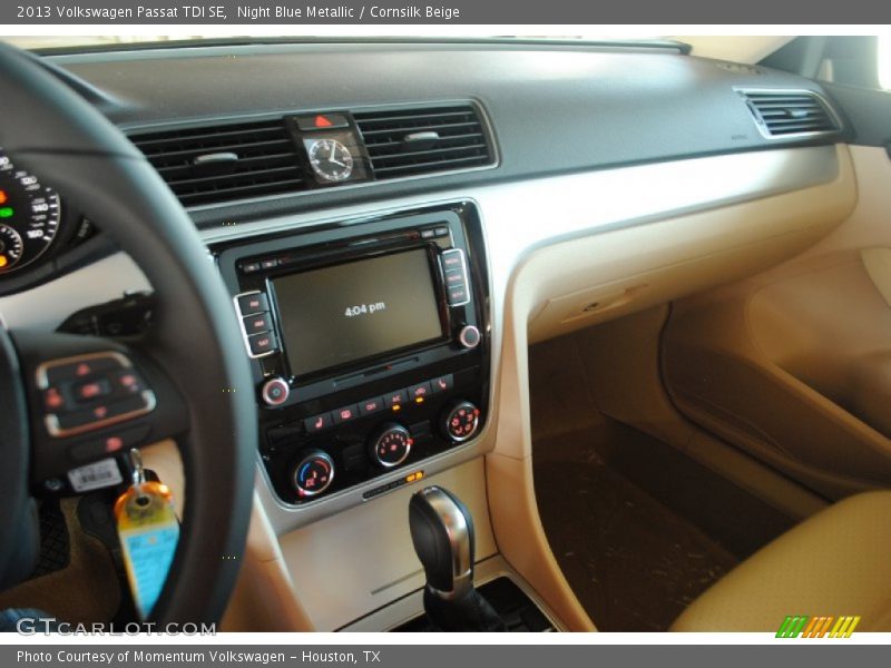 Night Blue Metallic / Cornsilk Beige 2013 Volkswagen Passat TDI SE