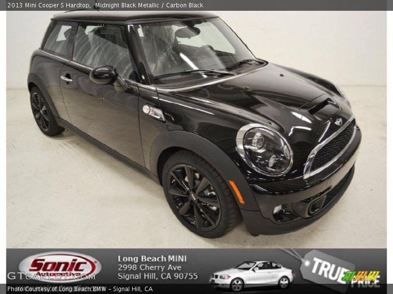 Midnight Black Metallic / Carbon Black 2013 Mini Cooper S Hardtop