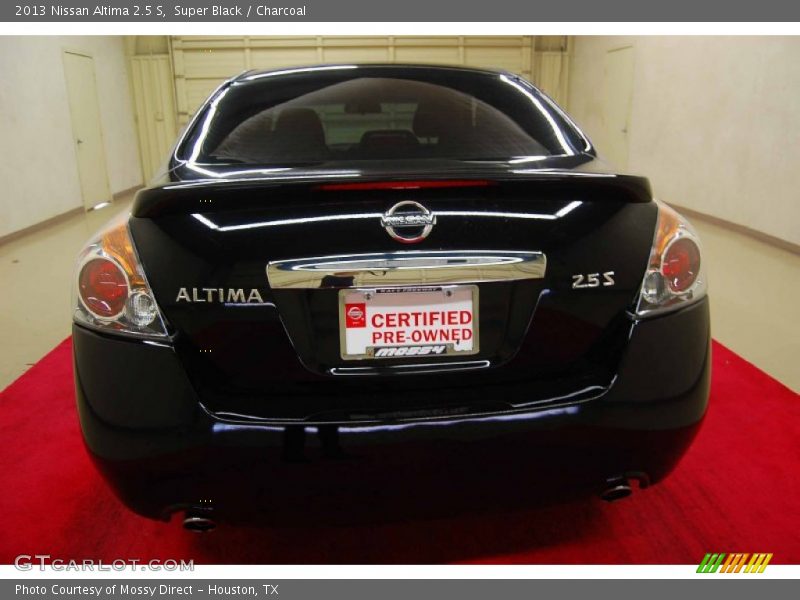 Super Black / Charcoal 2013 Nissan Altima 2.5 S