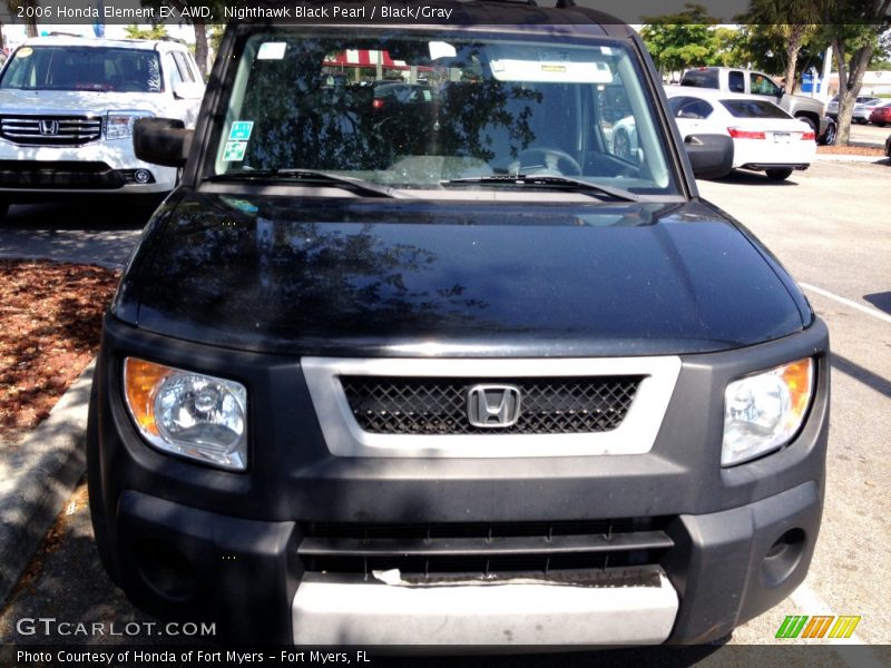 Nighthawk Black Pearl / Black/Gray 2006 Honda Element EX AWD