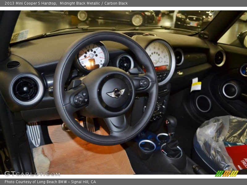 Midnight Black Metallic / Carbon Black 2013 Mini Cooper S Hardtop