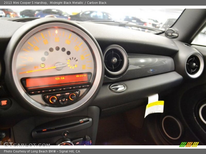 Midnight Black Metallic / Carbon Black 2013 Mini Cooper S Hardtop