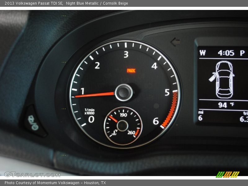 Night Blue Metallic / Cornsilk Beige 2013 Volkswagen Passat TDI SE