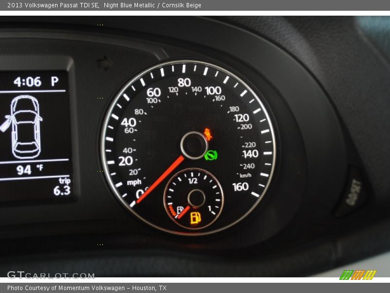 Night Blue Metallic / Cornsilk Beige 2013 Volkswagen Passat TDI SE