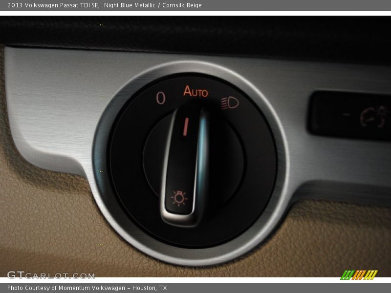 Night Blue Metallic / Cornsilk Beige 2013 Volkswagen Passat TDI SE