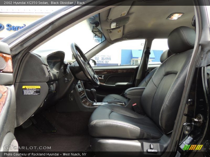  2002 XG350 Sedan Black Interior