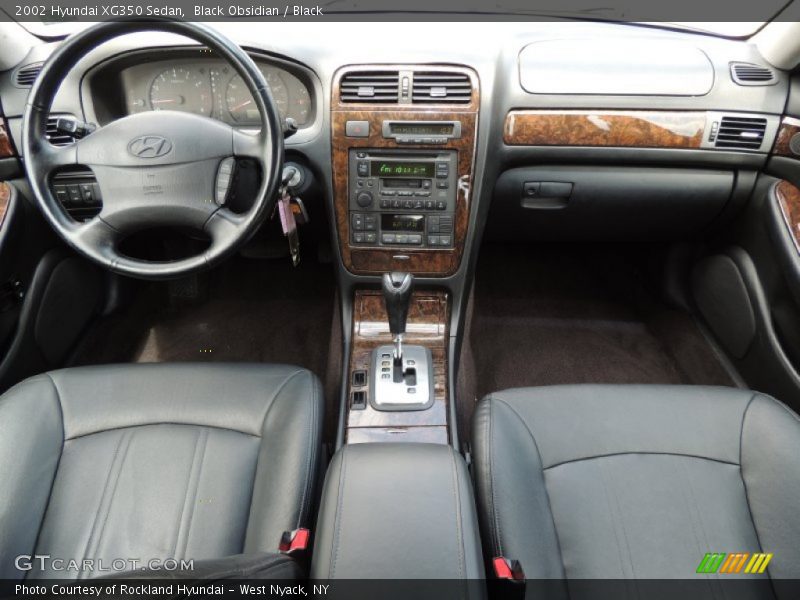 Dashboard of 2002 XG350 Sedan