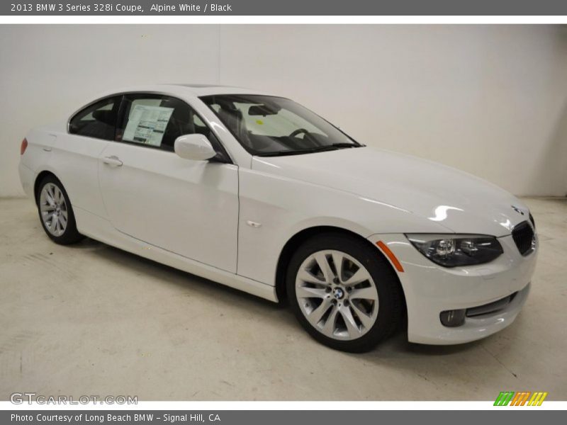 Alpine White / Black 2013 BMW 3 Series 328i Coupe