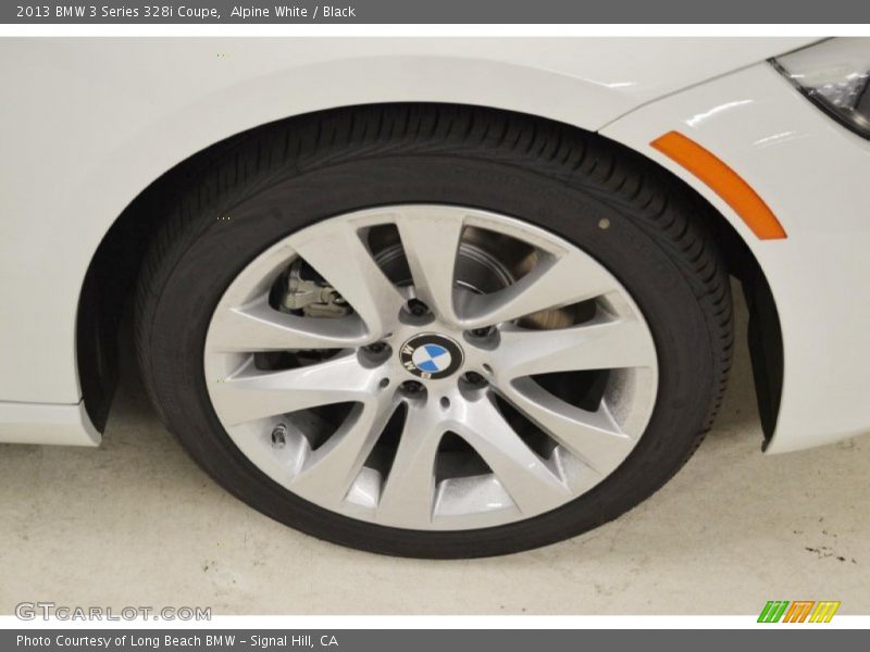 Alpine White / Black 2013 BMW 3 Series 328i Coupe