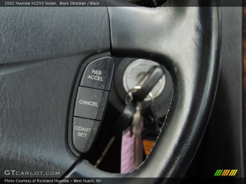 Controls of 2002 XG350 Sedan
