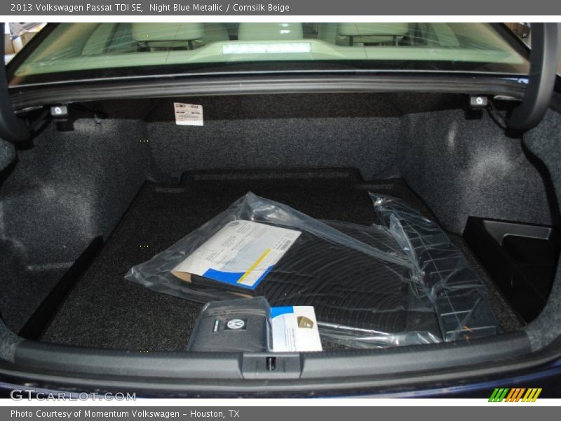 Night Blue Metallic / Cornsilk Beige 2013 Volkswagen Passat TDI SE