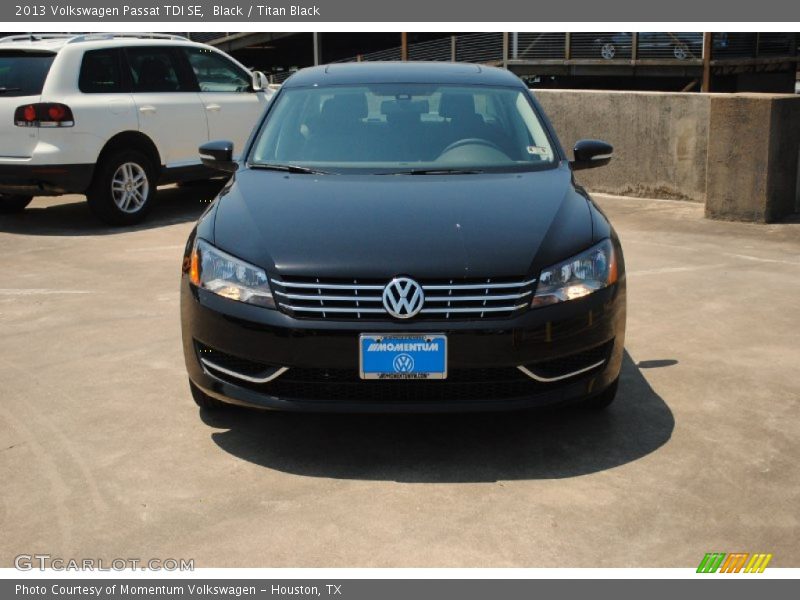 Black / Titan Black 2013 Volkswagen Passat TDI SE