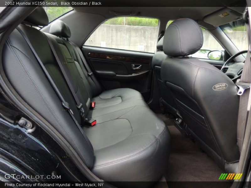 Rear Seat of 2002 XG350 Sedan