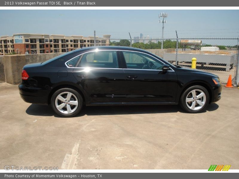 Black / Titan Black 2013 Volkswagen Passat TDI SE
