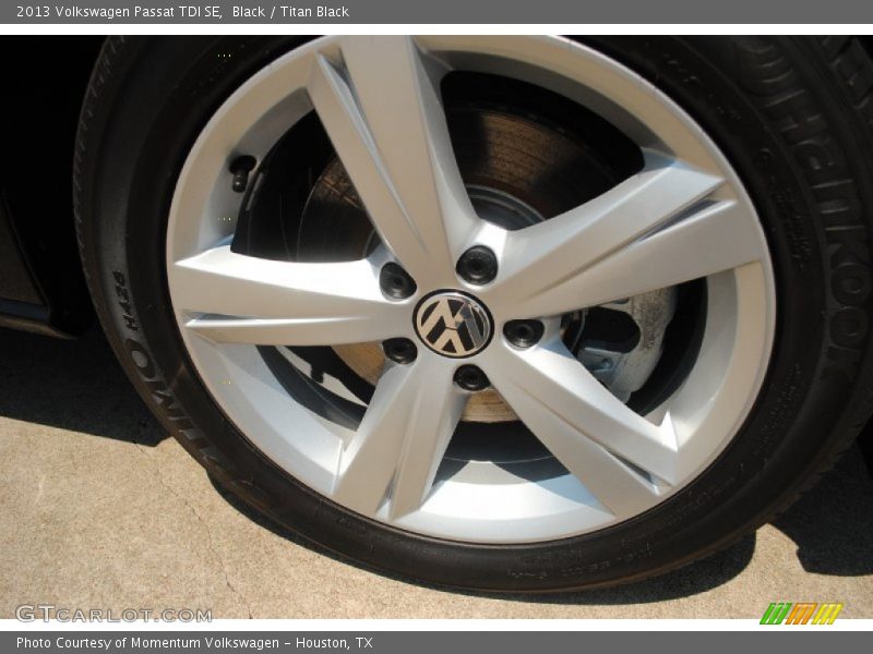 Black / Titan Black 2013 Volkswagen Passat TDI SE