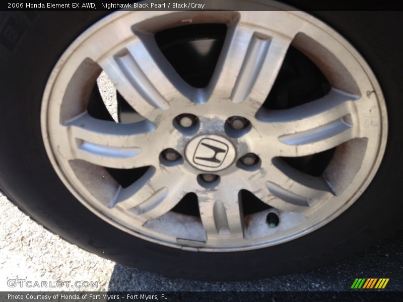 Nighthawk Black Pearl / Black/Gray 2006 Honda Element EX AWD