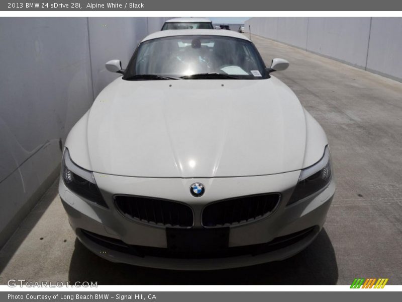Alpine White / Black 2013 BMW Z4 sDrive 28i