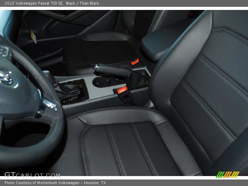 Black / Titan Black 2013 Volkswagen Passat TDI SE