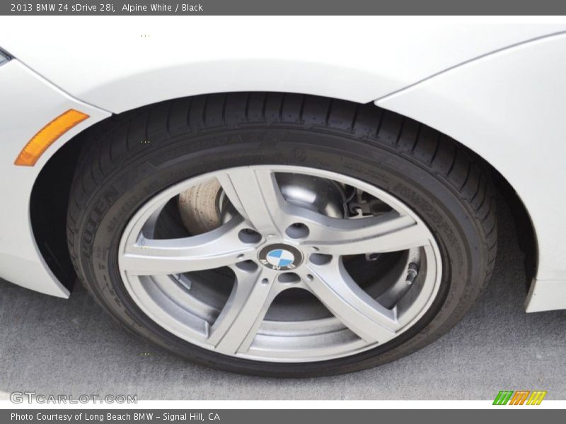 Alpine White / Black 2013 BMW Z4 sDrive 28i