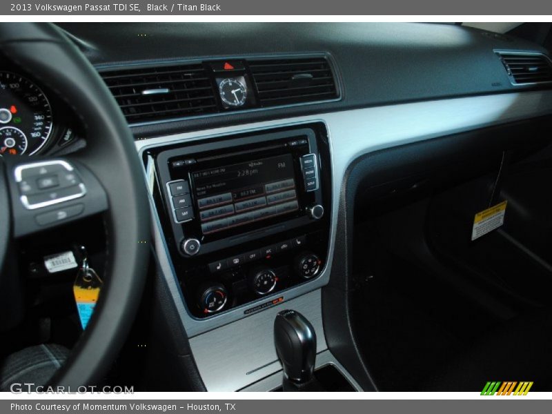 Black / Titan Black 2013 Volkswagen Passat TDI SE