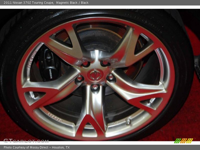 Magnetic Black / Black 2011 Nissan 370Z Touring Coupe